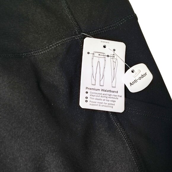 Xersion EverUltra Crop Legging 4X Black High-Rise Quick-Dri NWT Activewear - Picture 5 of 7